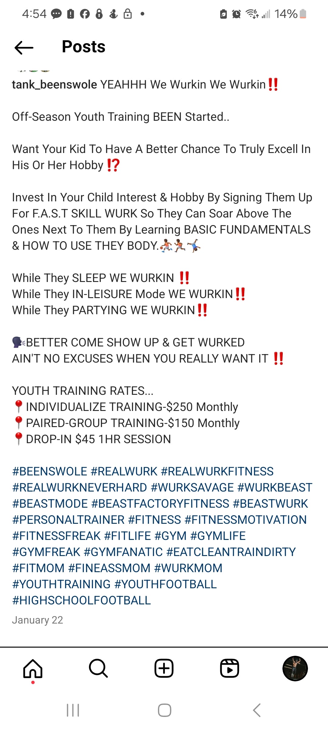 YOUTH F.A.S.T SKILL WURK